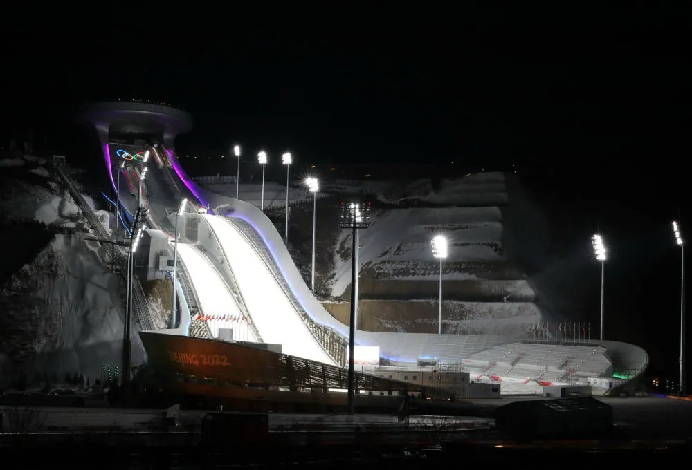 衛(wèi)星見證，這里如何變身“冬奧小城”