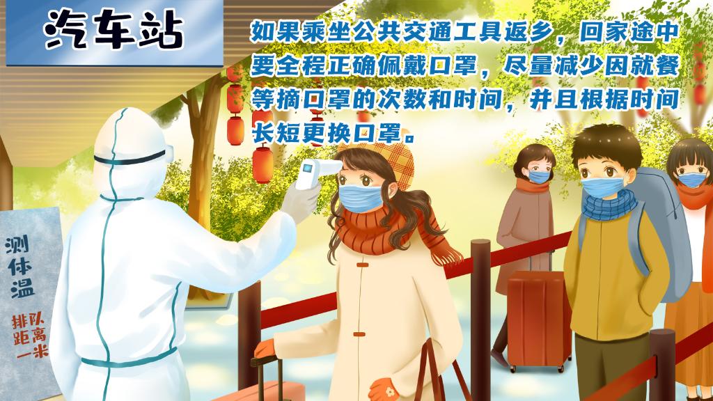 春運(yùn)進(jìn)行時(shí)，人在旅途如何做好防護(hù)？