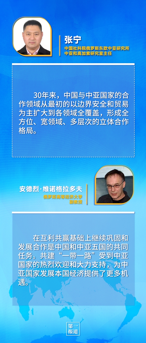 第一報道 | 建交三十年，習(xí)主席這樣評價與中亞五國關(guān)系