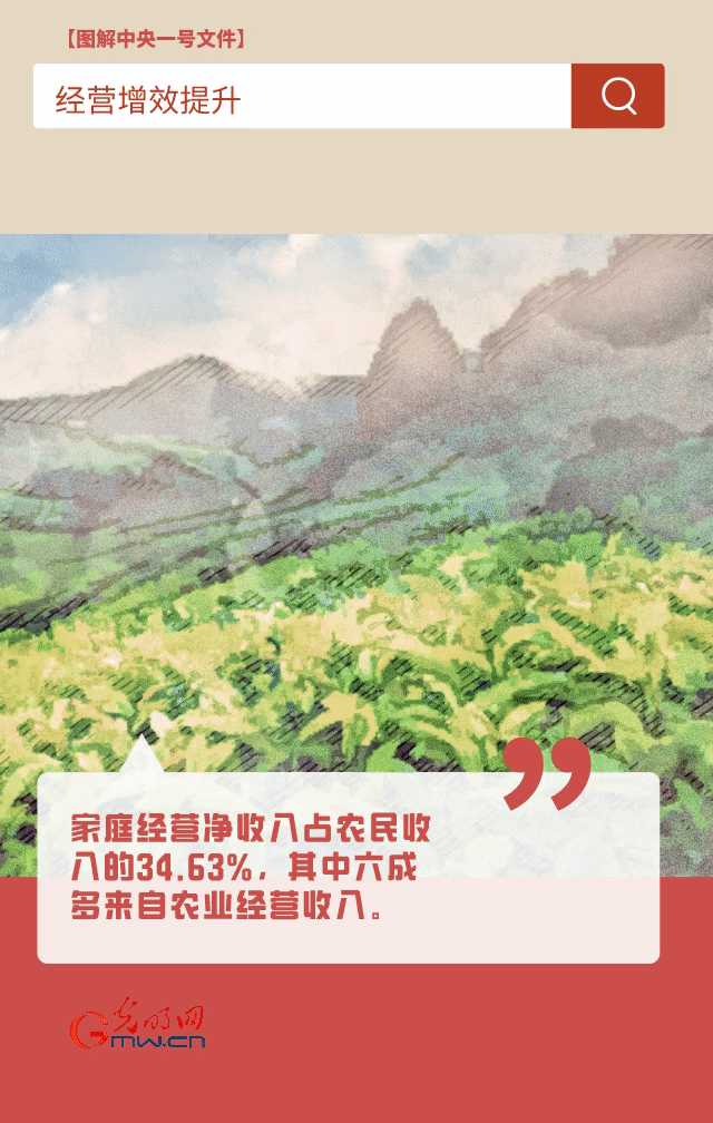 【圖解中央一號文件】“動”漫海報丨今年如何讓農(nóng)民的“錢袋子”鼓起來？