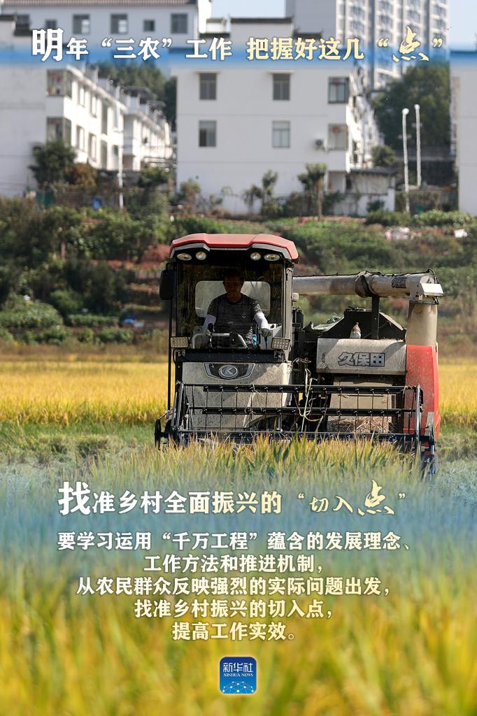 明年“三農(nóng)”工作，這幾個“點”要把握好