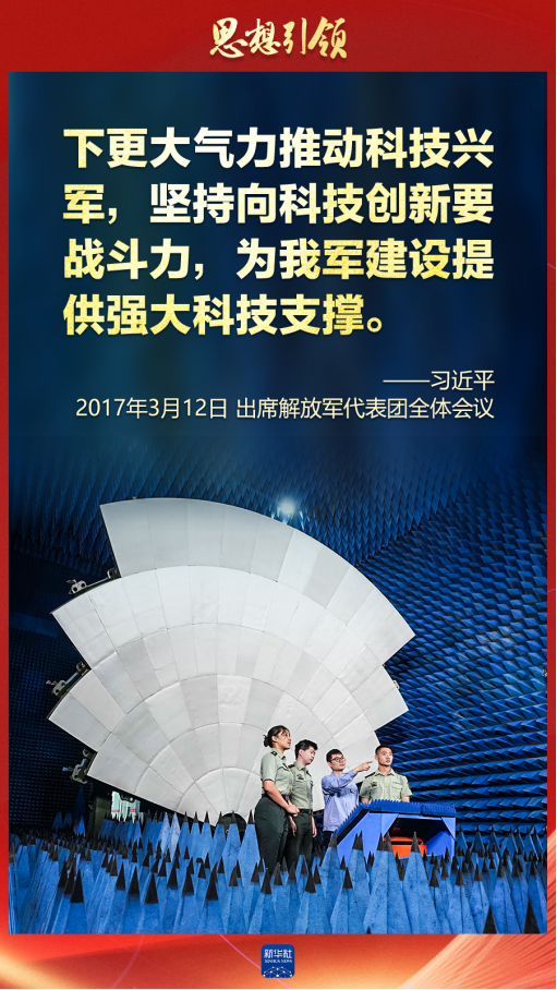 思想引領(lǐng)｜兩會上，習(xí)主席這樣談強軍之路