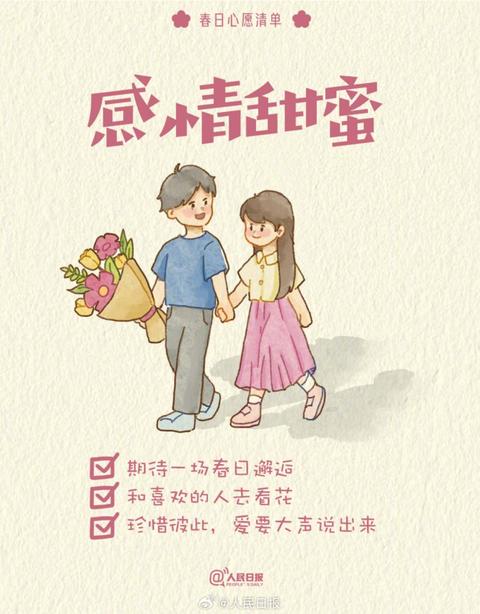 收藏打卡！領(lǐng)取你的手賬風(fēng)春日心愿清單