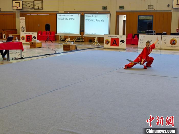圖為活動現(xiàn)場。　德國武術(shù)聯(lián)合會供圖。
