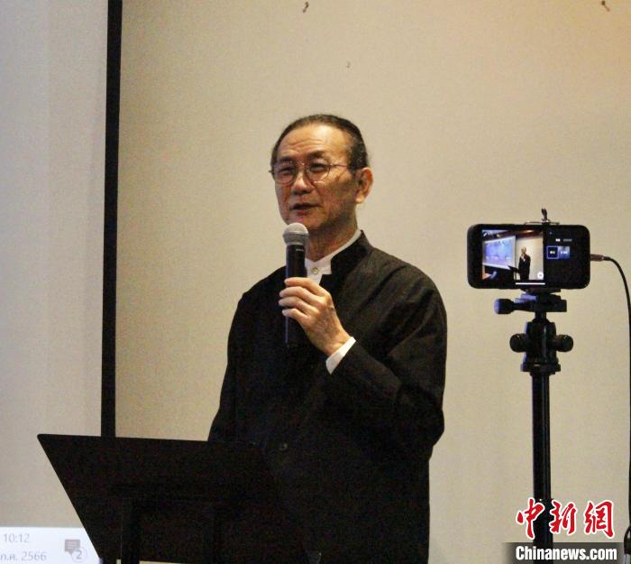 泰國泰中商務委員會主席邱威功致辭。<a target='_blank' href='/' _fcksavedurl='/'><p  align=