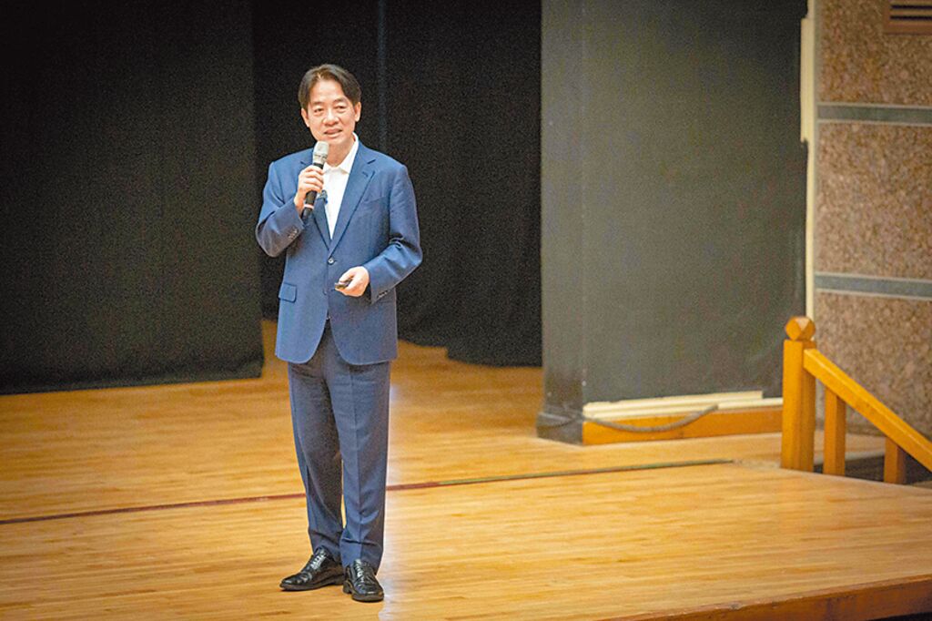 賴清德。臺灣“中時新聞網(wǎng)”資料圖