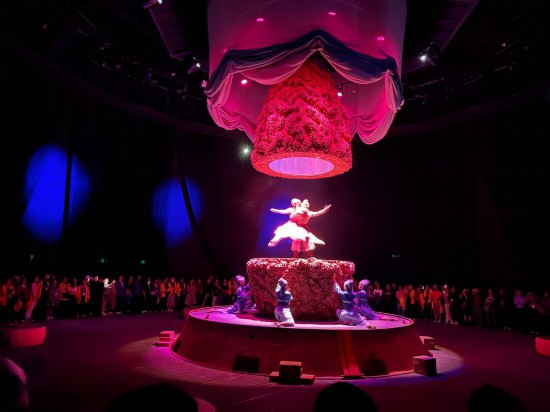 　　《天釀》演出場景。本報記者劉書文攝