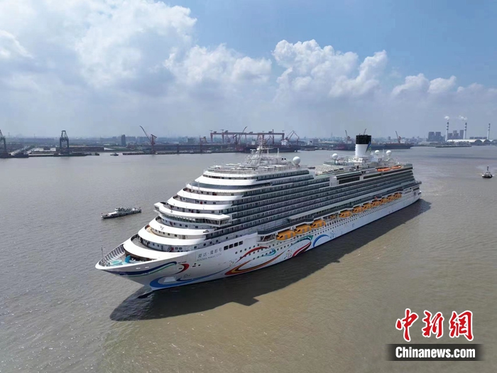 外高橋造船供圖。