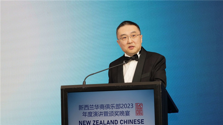 中國(guó)駐新西蘭大使王小龍。攝影：張凱