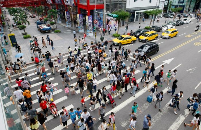 圖為信義商圈。圖片來源：臺灣“中時新聞網(wǎng)”。