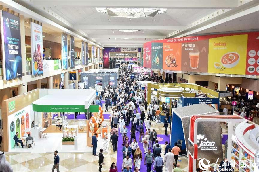 展會(huì)一景。 人民網(wǎng)塔里克·易卜拉欣攝