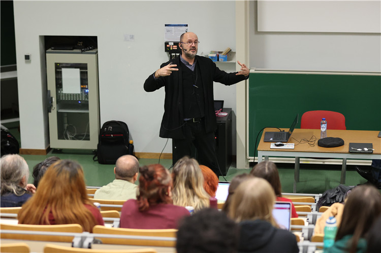 圖為講座現場。布魯塞爾中國文化中心供圖