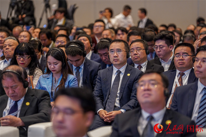 2023中國（浙江）—泰國合作交流會(huì)現(xiàn)場(chǎng)。普拉維攝