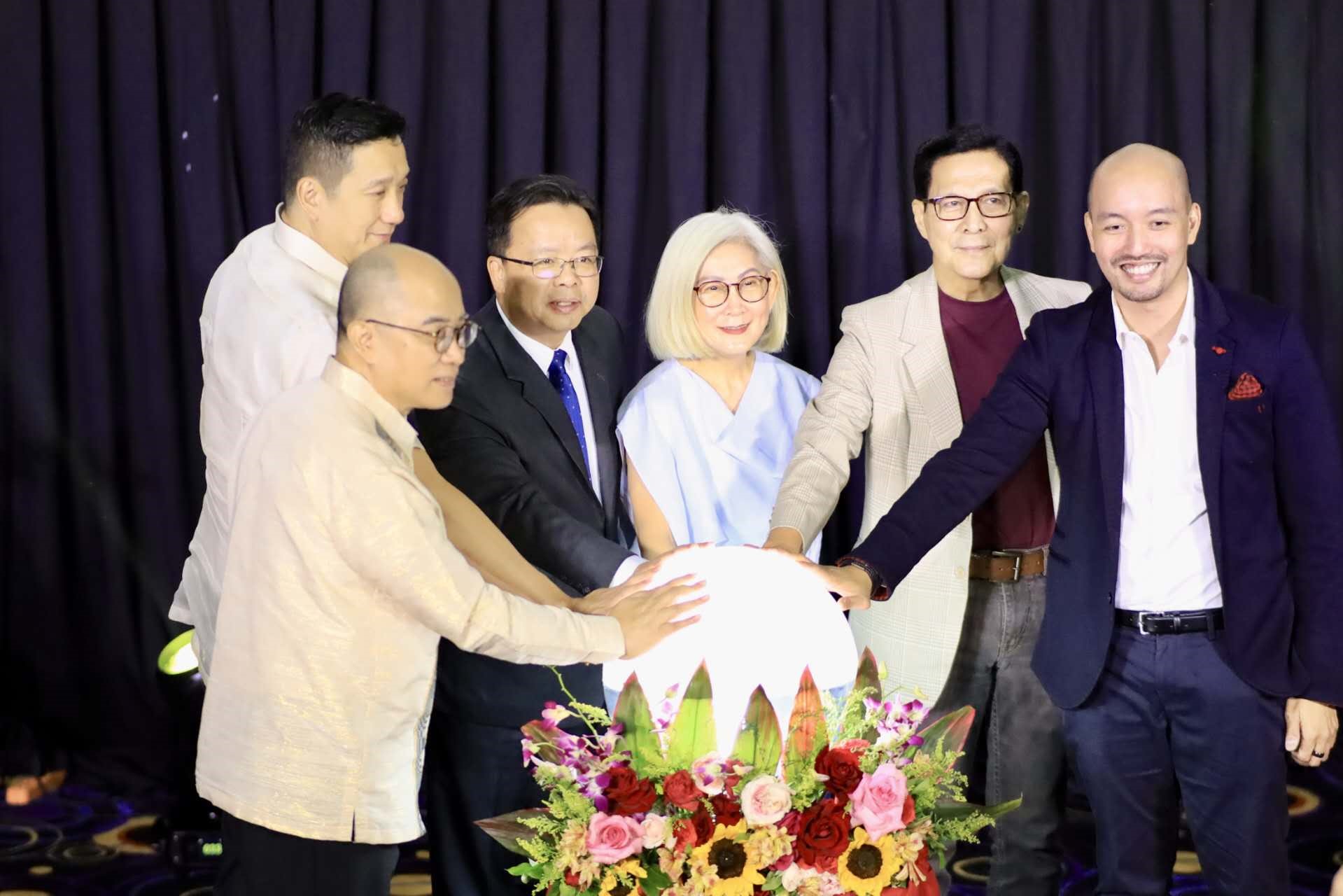 嘉賓出席2023中國(guó)電影節(jié)啟動(dòng)儀式。中國(guó)駐菲律賓大使館供圖