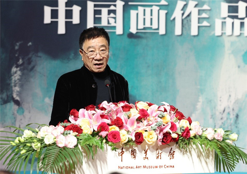 任建國致辭。主辦方供圖