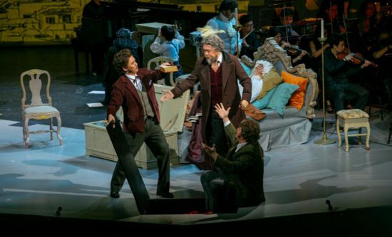 圖為《賈尼·斯基基》劇照。（中國國家大劇院供圖）