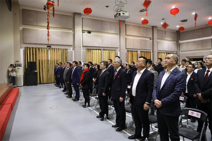 “溫暖迎春·共慶中國年”活動(dòng)現(xiàn)場。中國駐阿爾及利亞大使館供圖