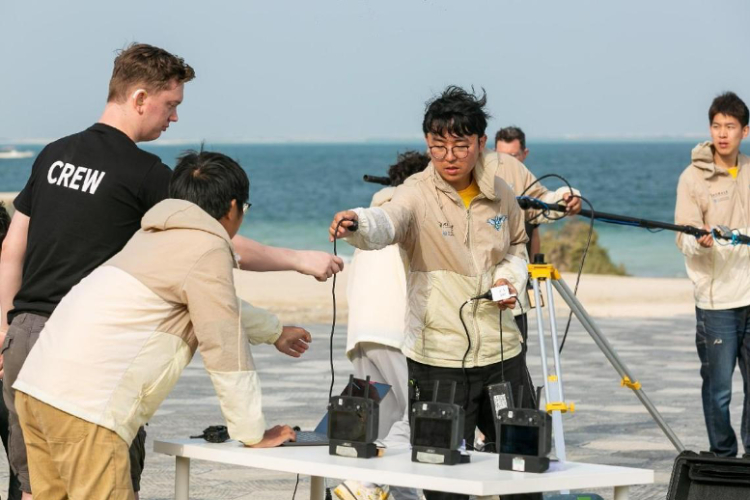 飛鷹隊在比賽中。主辦方供圖