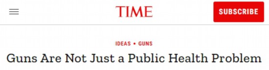 美國《時代》周刊網站報道截圖