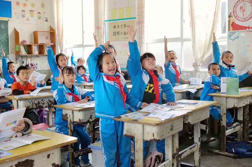 互動問答環(huán)節(jié)，同學(xué)們正在踴躍答題。