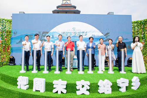 2022年寧鄉(xiāng)文化旅游節(jié)暨寧鄉(xiāng)文旅品牌營銷發(fā)布會(huì)現(xiàn)場。受訪單位供圖