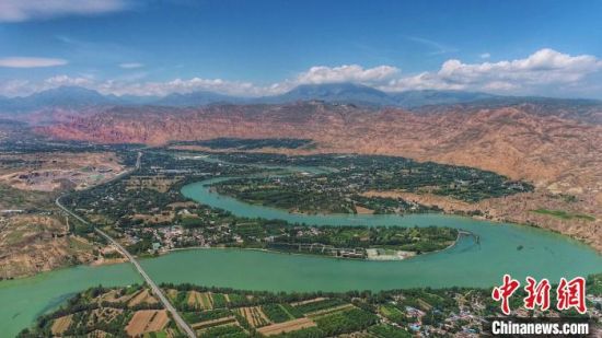 圖為青海省黃河流域。（資料圖）青海省水利廳 供圖