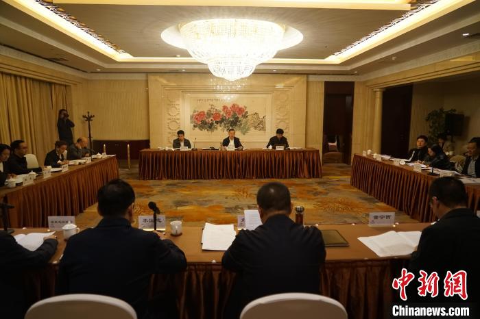 圖為座談會現(xiàn)場?！∨擞隄?攝