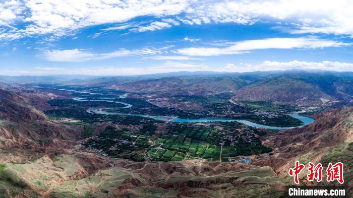 圖為青海黃河流域。(資料圖) 李玉峰 攝