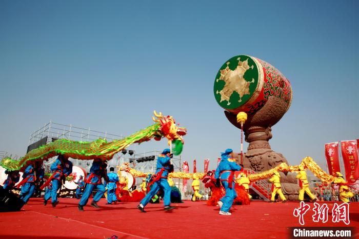 圖為青海省海東市文化藝術(shù)展示。(資料圖) 海東市文體旅游廣電局 供圖