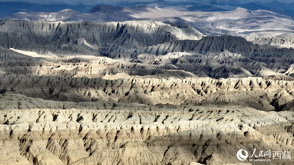 西藏阿里地區(qū)札達土林國家地質(zhì)公園。人民網(wǎng)記者 次仁羅布攝