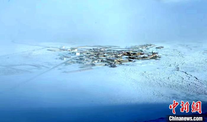 圖為普瑪江塘鄉(xiāng)冬季村景?！±丝ㄗ涌h網(wǎng)信辦供圖