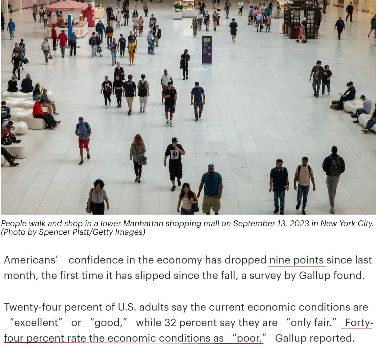 說(shuō)到美國(guó)經(jīng)濟(jì) 超過四成的美國(guó)人用了這個(gè)詞！