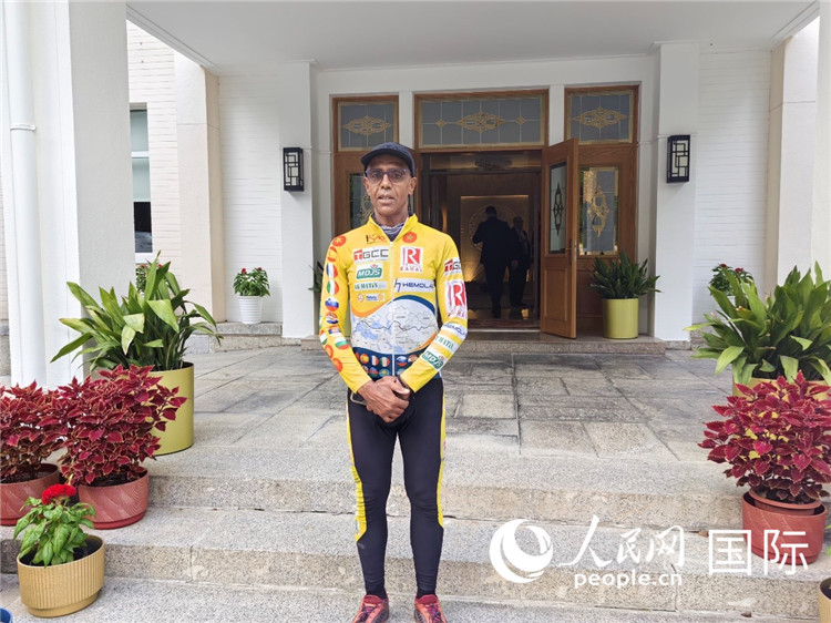 9月6日，卡里姆·穆斯塔在摩洛哥駐華大使官邸。人民網記者 王晶攝