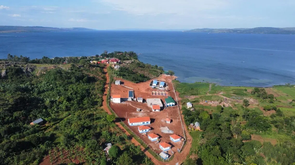 烏干達(dá)布伊奎供水項(xiàng)目建設(shè)完成。中鐵十局非洲公司供圖