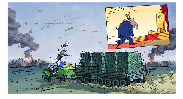 漫畫作者：馬宏亮（人民網(wǎng)版權(quán)圖片，未經(jīng)授權(quán)請(qǐng)勿轉(zhuǎn)載。）