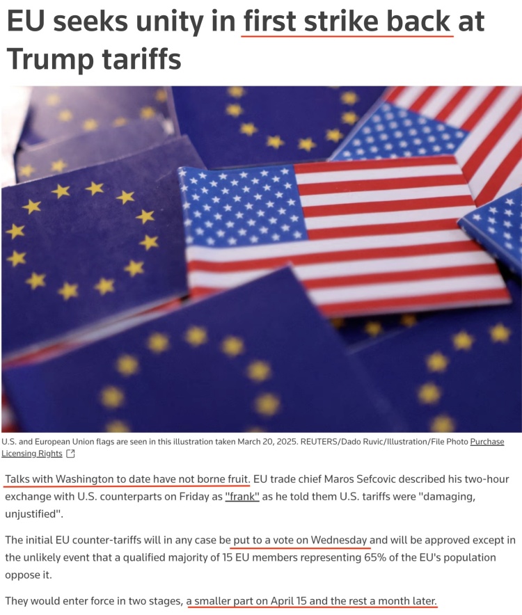 深觀察丨“只要團結，歐盟反制美國的王牌很多”