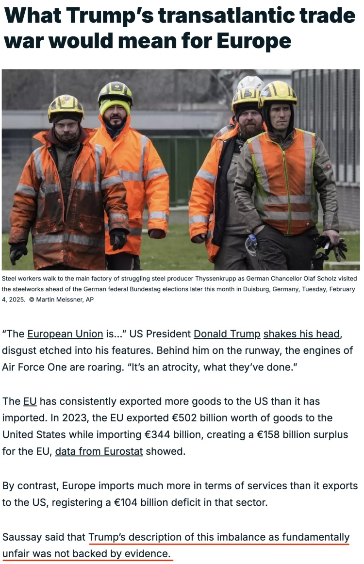 深觀察丨“只要團結，歐盟反制美國的王牌很多”