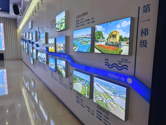 長江水跨越13級“階梯”一路北上。人民網(wǎng)記者 黃鈺攝