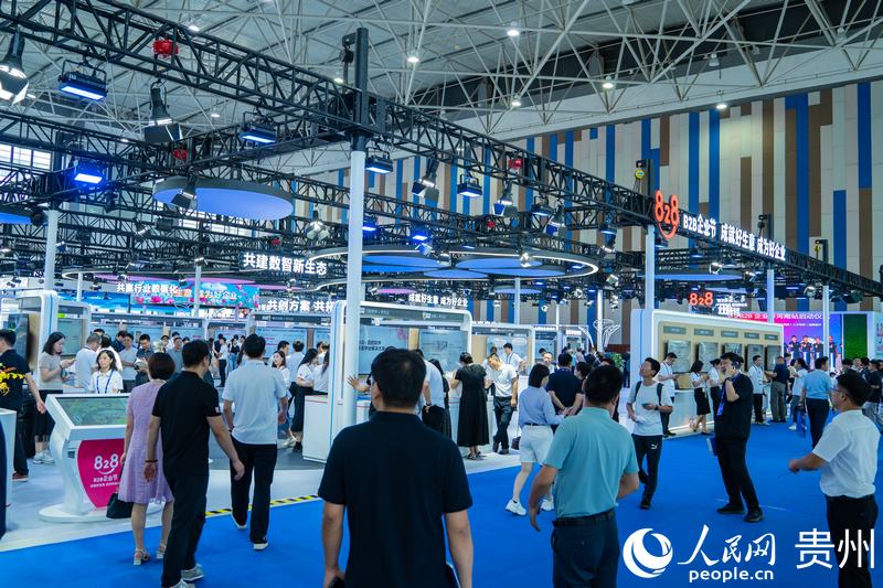 2、2024數(shù)博會(huì)共吸引400余家展商參展。人民網(wǎng) 陽茜攝.jpg