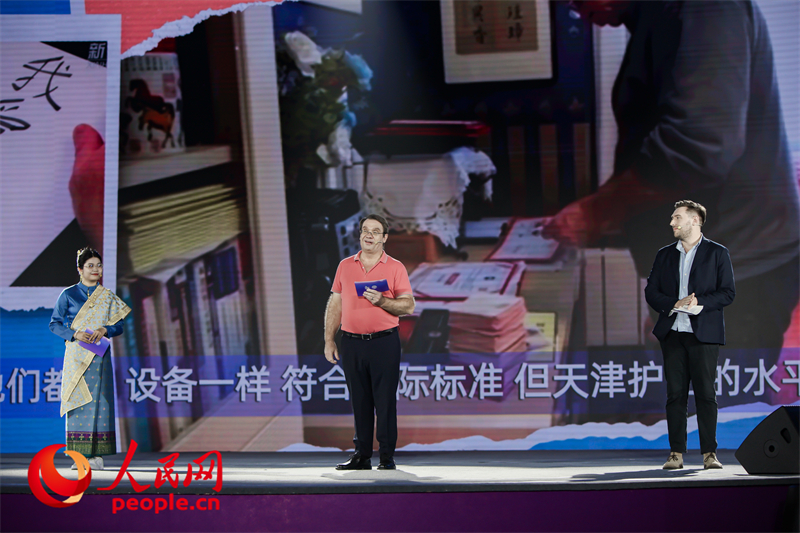 從左至右分別為馬星彤、皮安睿、柯明可。人民網(wǎng)記者 于凱攝