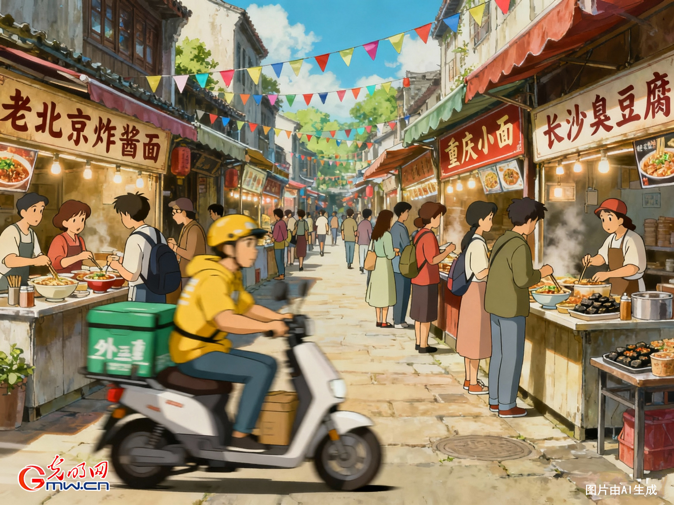 【光明漫評(píng)】國慶煙火氣，離不開勞動(dòng)者的守護(hù)