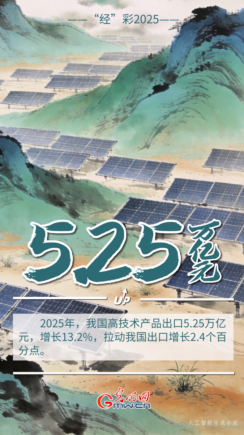 “經(jīng)”彩2025丨高技術產(chǎn)品“新”潮澎湃 我國外貿(mào)“含智量”穩(wěn)步提升