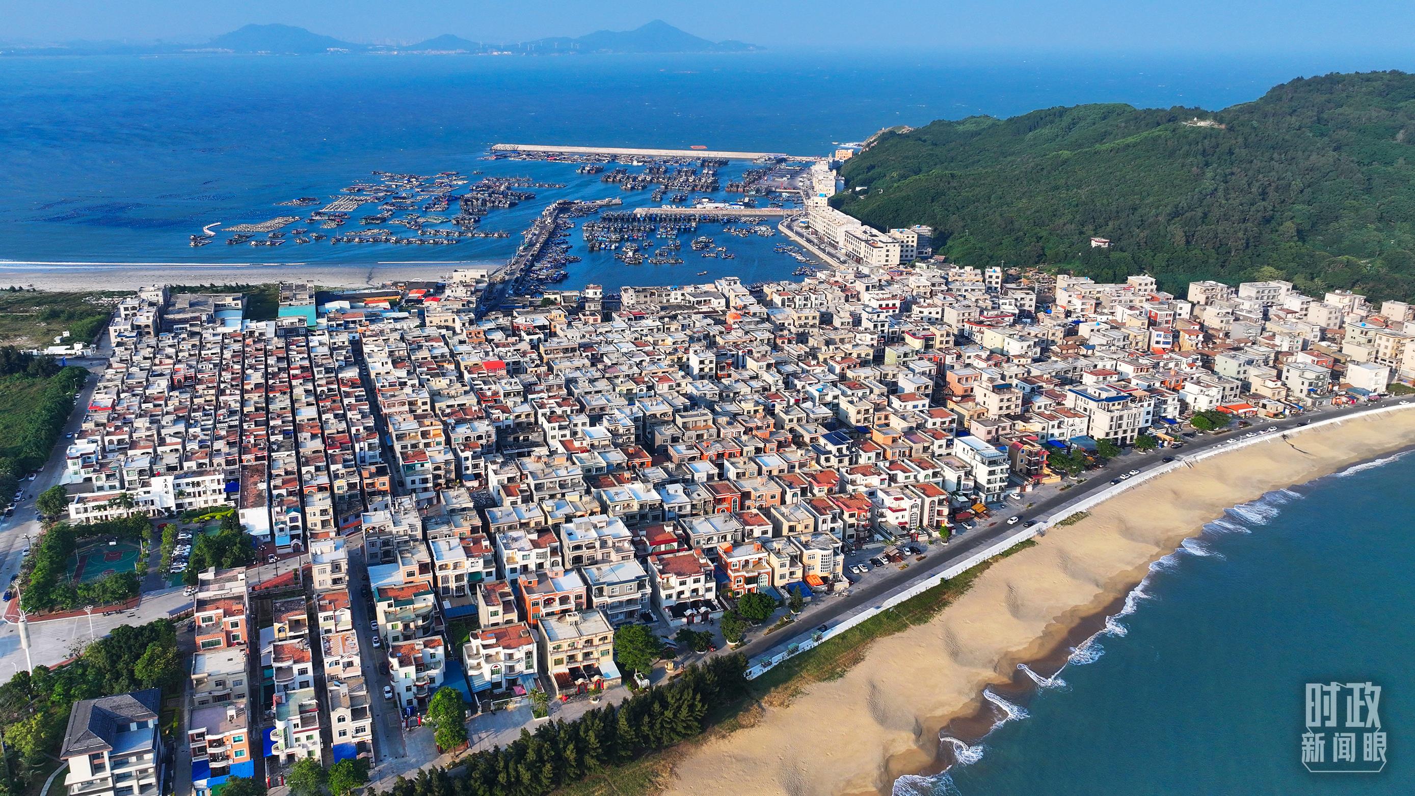 △澳角村。（總臺記者李鵬沖拍攝）