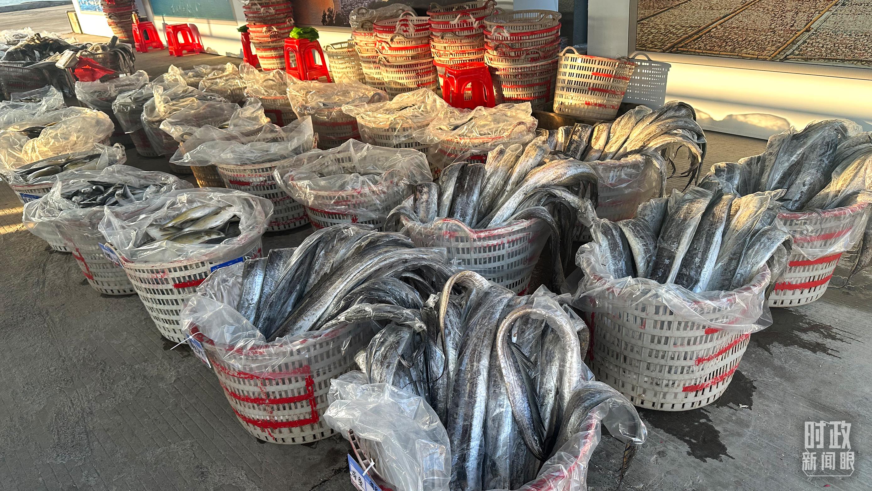 △澳角村的海產(chǎn)品。（總臺央視記者覃思拍攝）