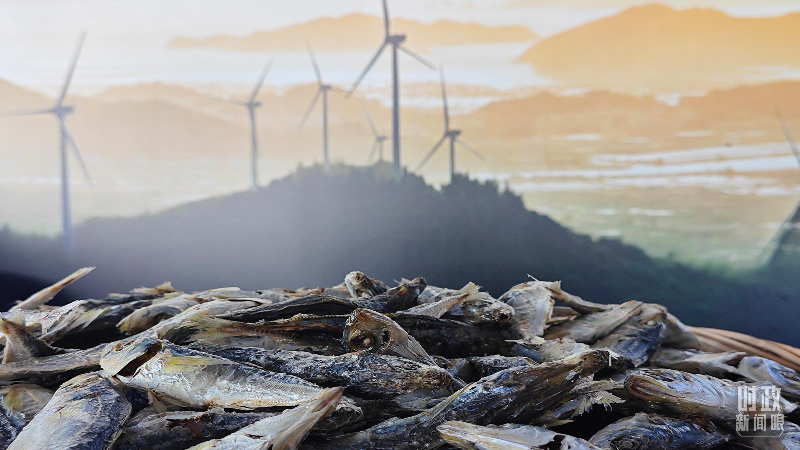 △澳角村的海產(chǎn)品。（總臺央視記者許永松拍攝）