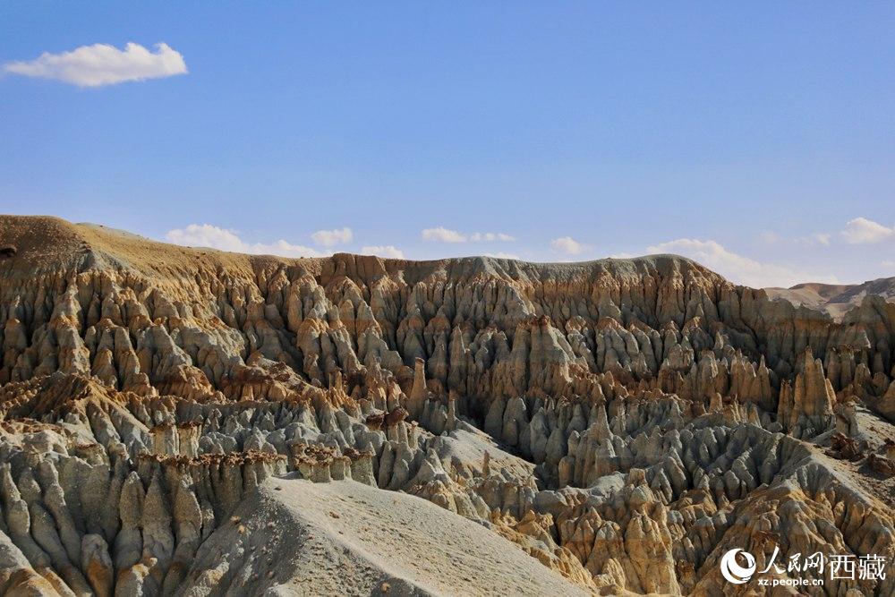 多姿多彩的土林。人民網(wǎng) 李海霞攝