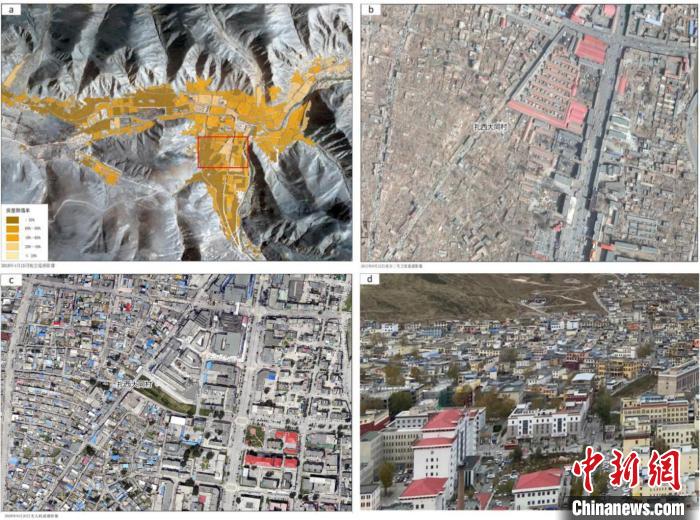 災(zāi)后重建區(qū)群眾住房條件得到根本性改善監(jiān)測結(jié)果。中科院空天院 供圖