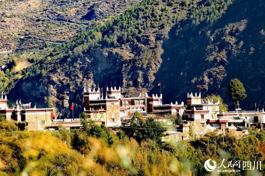 丹巴美景。李永安攝