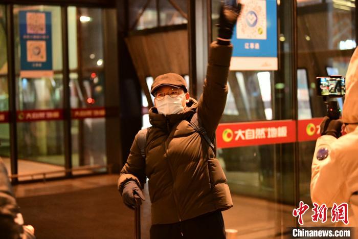 1月9日晚剛到沈陽(yáng)。　鐵西區(qū)委宣傳部 攝