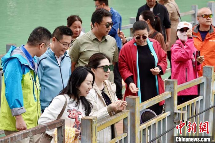 全國新的社會階層人士服務(wù)團(tuán)考察林芝巴河鎮(zhèn)生態(tài)保護(hù)項(xiàng)目?！∧岈?shù)┰龉﹫D